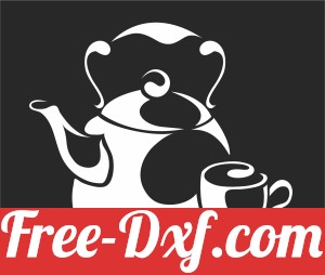 coffee tea cup pot art sign