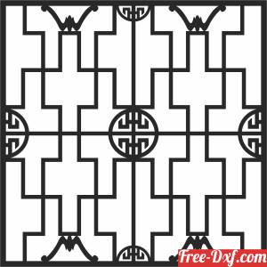 download Door decorative Pattern decorative wall   Pattern   DOOR free ready for cut