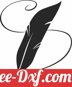 feather pen silhouette