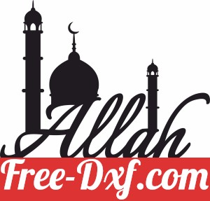 Allah Islamic artwork muslim designs