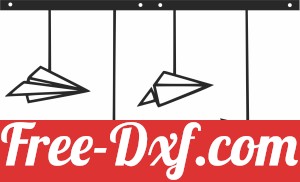 Paper Plane decor
