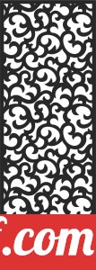 Decorative screen door