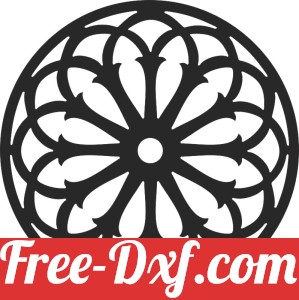 mandala wall decorative pattern