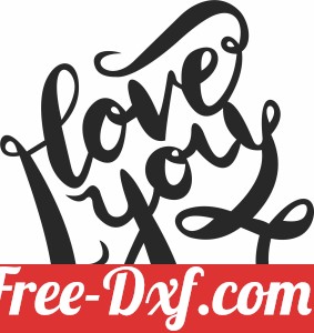 I love you clipart