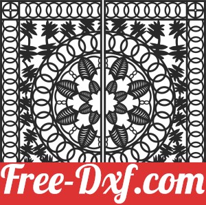 decorative Gate door panel