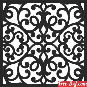 download SCREEN   Decorative wall   Door screen free ready for cut