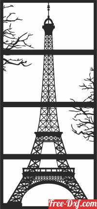 download Eiffel tower clipart designs free ready for cut