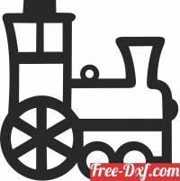 download Railroad train clipart free ready for cut