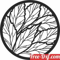 download leaves wall decor free ready for cut