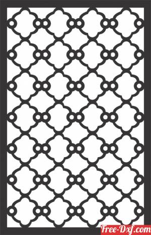 download Pattern door gate design free ready for cut