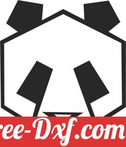 Geometric Polygon panda