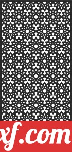 SCREEN pattern decorative  WALL Door  screen Door