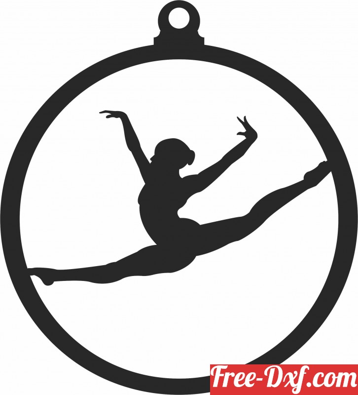 Download ornament ballett dance cnoP2 High quality free Dxf files