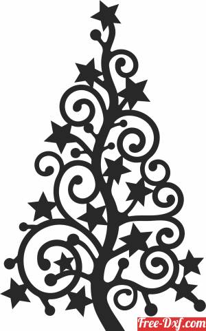 download christmas tree clipart free ready for cut