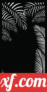 decorative panel wall separator door pattern