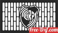 download River Plate Logo Vector Atletico clipart free ready for cut