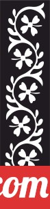 decorative wall screen flower floral panel door pattern