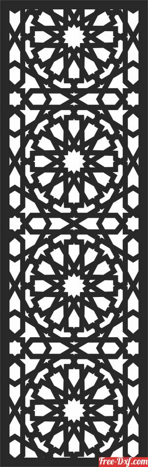 download Pattern Door wall free ready for cut