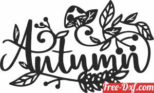 download autumn clipart sign free ready for cut