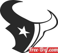 download Houston Texans NFL logo free ready for cut