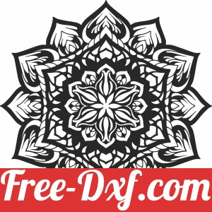 Decorative mandala pattern