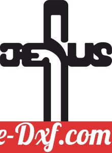 Jesus Cross wall sign