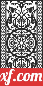 door decorative pattern wall screen