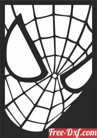 download spiderman wall art free ready for cut