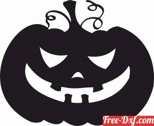 download Halloween scary pumpkin silhouette horror free ready for cut