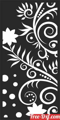 download pattern   Door Pattern DECORATIVE  wall free ready for cut