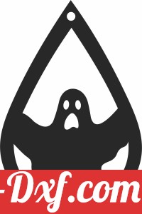gost halloween ornament wall art