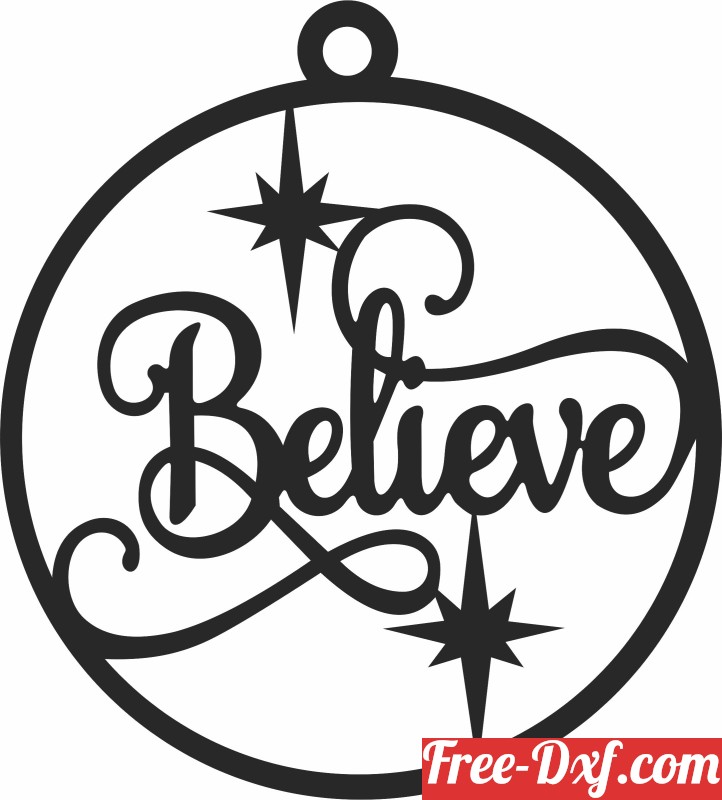 Download christmas believe ornaments tree decoration dyBlQ High q
