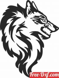 download wolf clipart free ready for cut