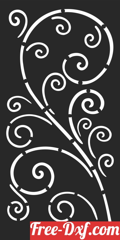 Download DECORATIVE PATTERN Screen decorative dxf eKd4a High qu