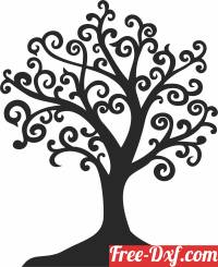 download Tree clipart wall decor free ready for cut