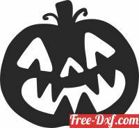 download halloween Pumpkin free ready for cut