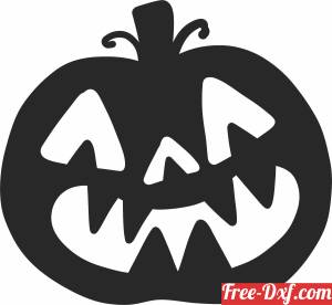 download halloween Pumpkin free ready for cut