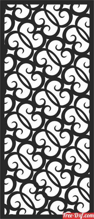 download wall  PATTERN  door wall Pattern decorative free ready for cut