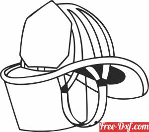 download firefighter helmet clipart free ready for cut