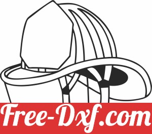 firefighter helmet clipart