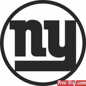 download New York Giants football nfl logo free ready for cut