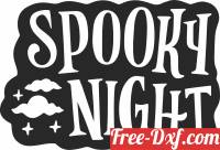 download spooky night halloween clipart free ready for cut