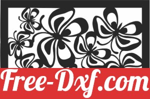 Butterfly wall panel decor