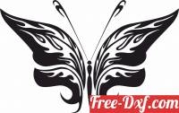 download Butterfly art decor free ready for cut