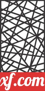 decorative panel wall separator door pattern