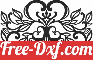 floral pattern wall art
