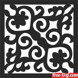 download SCREEN   wall Door  pattern   Wall decorative free ready for cut