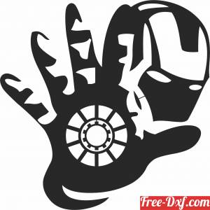 superheroes symbols iron man