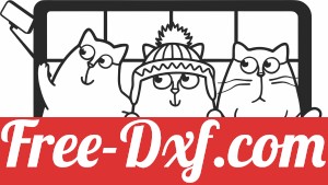 funny cat selfie wall art