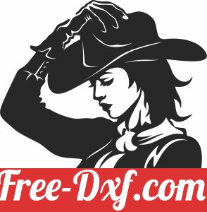 Cowgirl cliparts